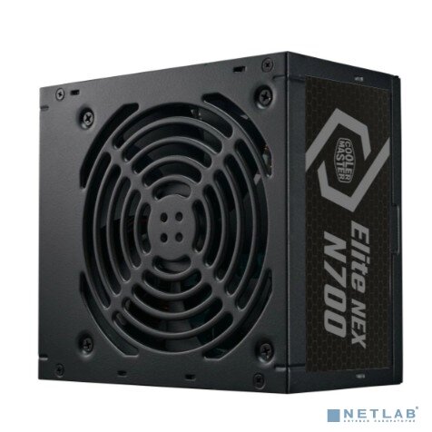 Cooler Master Блок питания Блок питания 700 Ватт/ Power Supply Cooler Master Elite NEX N700, 700W, ATX, 120mm, 5xSATA, 2xPCI-E(6+2), 3xMolex, APFC, EU Cable (MPW-7001-ACBN-BEU)