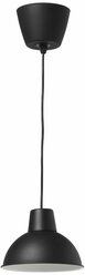Икея / IKEA SKURUP, скуруп, подвесной светильник, черный, 19 см