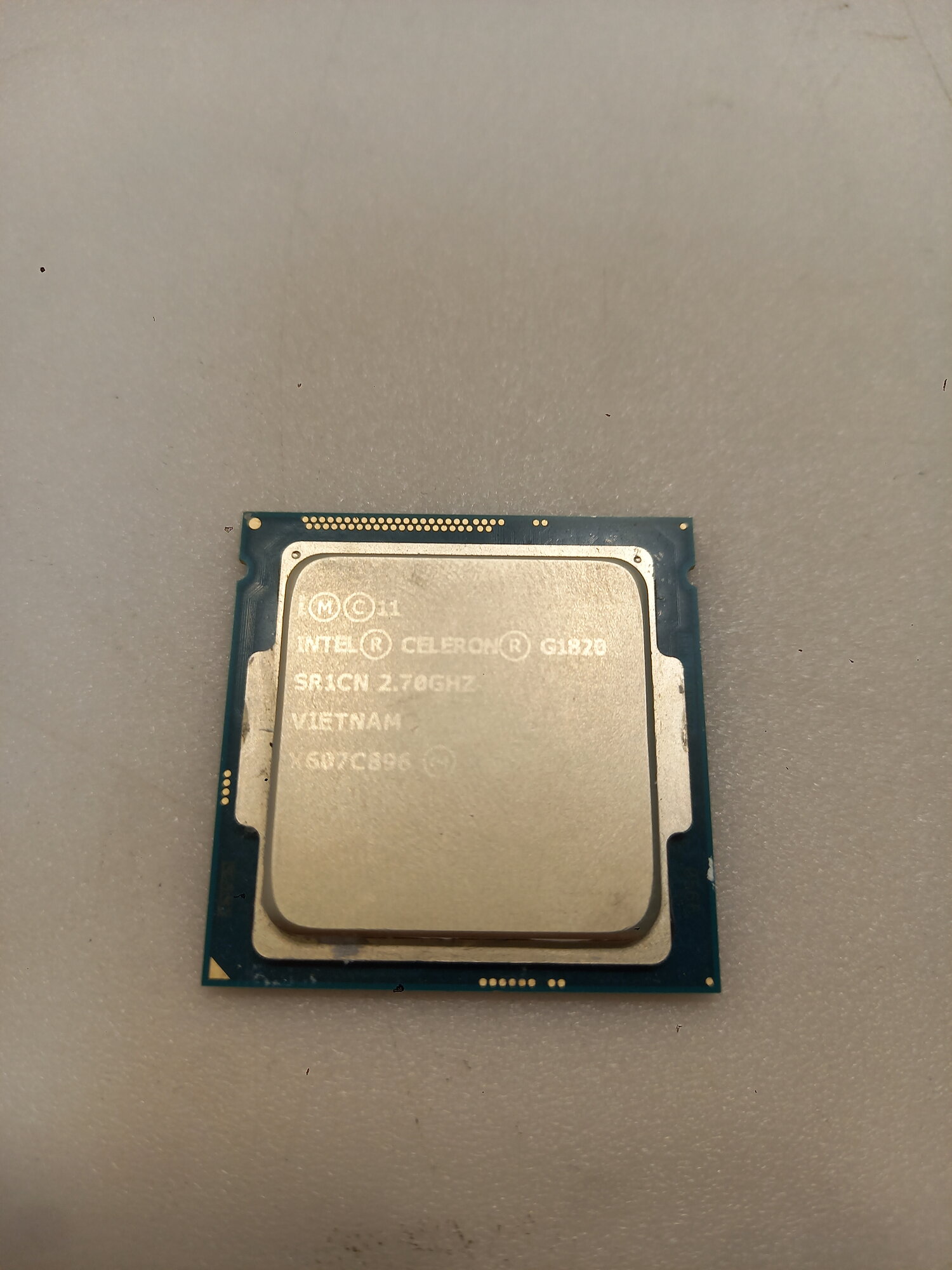 Процессор Intel Celeron G1820 LGA1150, 2 x 2700 МГц, OEM