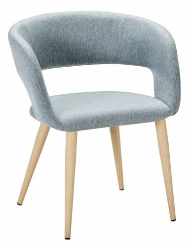 фото Кресло R-home Hugs св.сер/нат.дуб