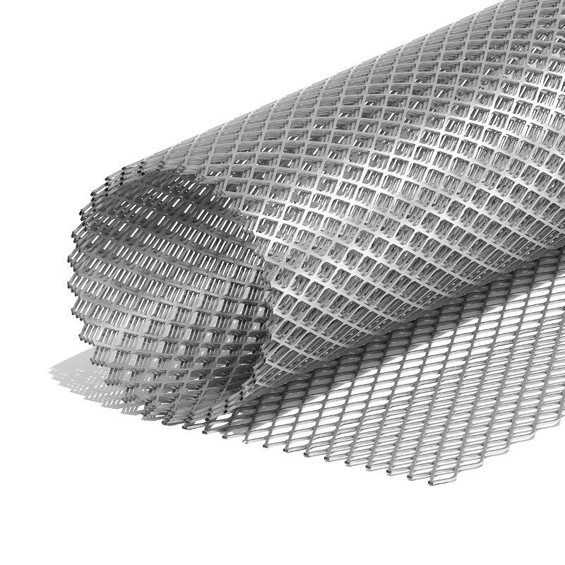фото Сетка просечно-вытяжная 4,0x1,0/ ячейка 12