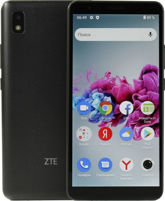 Смартфон ZTE Blade L210 Black