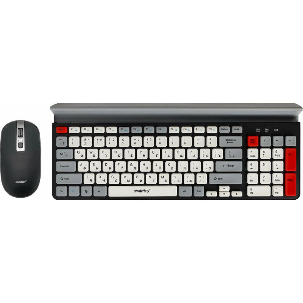Клавиатура беспроводная + мышь Smartbuy SBC-201359AG-KW, черный