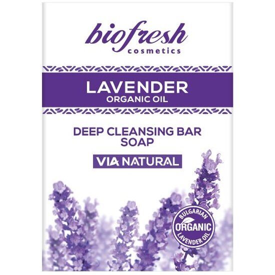 Мыло туалетное Biofresh Lavender organic oil, 100 г