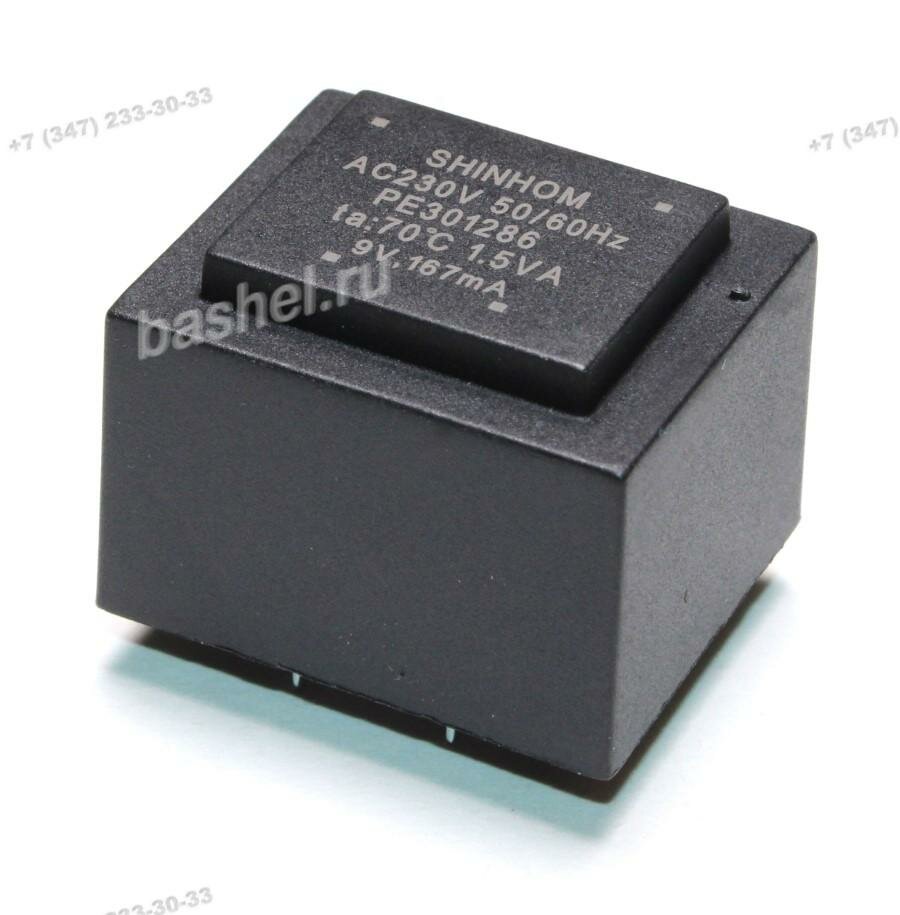 Трансформатор силовой PE301286 (1.5W 9V 167mA 230V), Shinhom Enterprise Co, Ltd