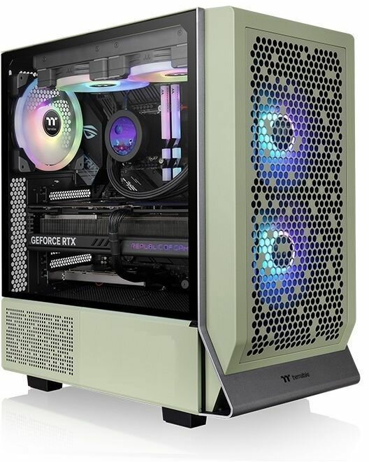 Компьютерный корпус Thermaltake Ceres 300 TG ARGB белый, без БП (CA-1Y2-00M6WN-00)