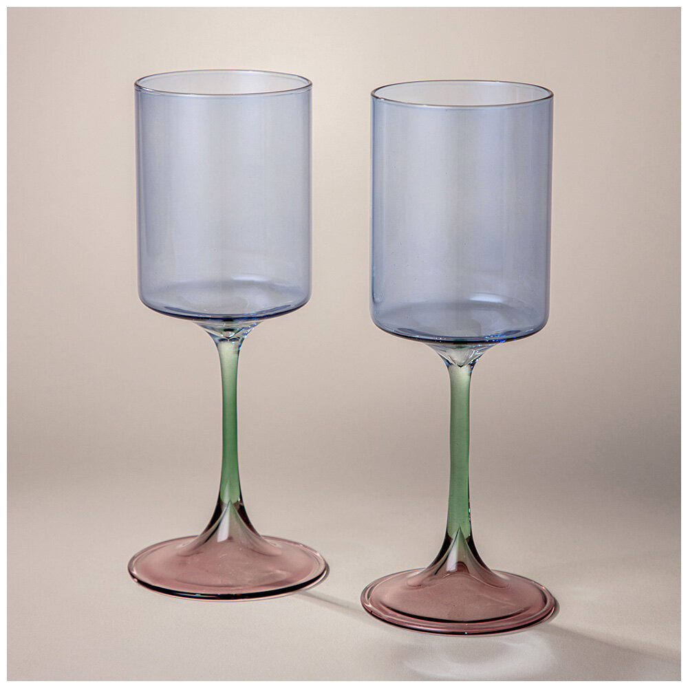 фото Lefard 693-051 набор бокалов для вина из 2 ШТ COLORS 375 МЛ