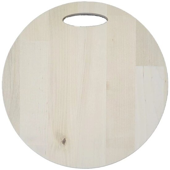 фото Доска разделочная Guter Baum раунд 8х240х240 мм, массив березы 108343