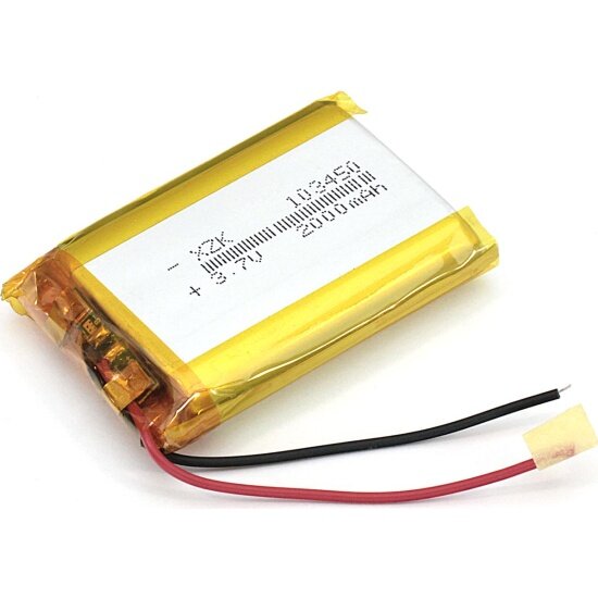 Аккумулятор Li-Pol (батарея) Vbparts 10*34*50мм 2pin 3.7V/1800mAh 079592