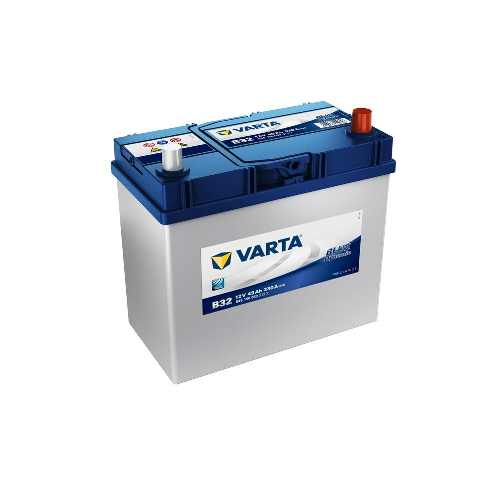 Аккумулятор varta blue dynamic 45 а/ч обратная r+ 238x129x227 en330 а