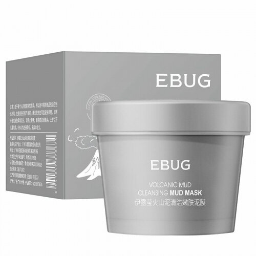 Маска для лица Ebug с вулканической глиной, 100 г