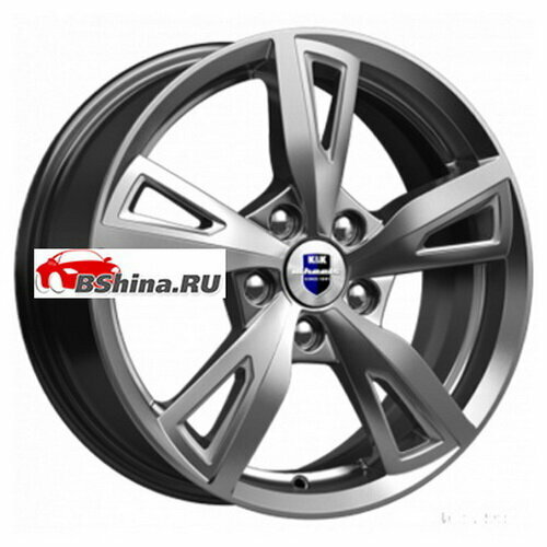 Колесный диск КиК Фишт 6,5x16/5x114,3 ET50 D67,1 Дарк платинум