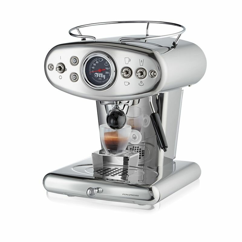 Капсульная кофемашина illy X1 Iperespresso Anniversary 1935 (Grey) - фотография № 2