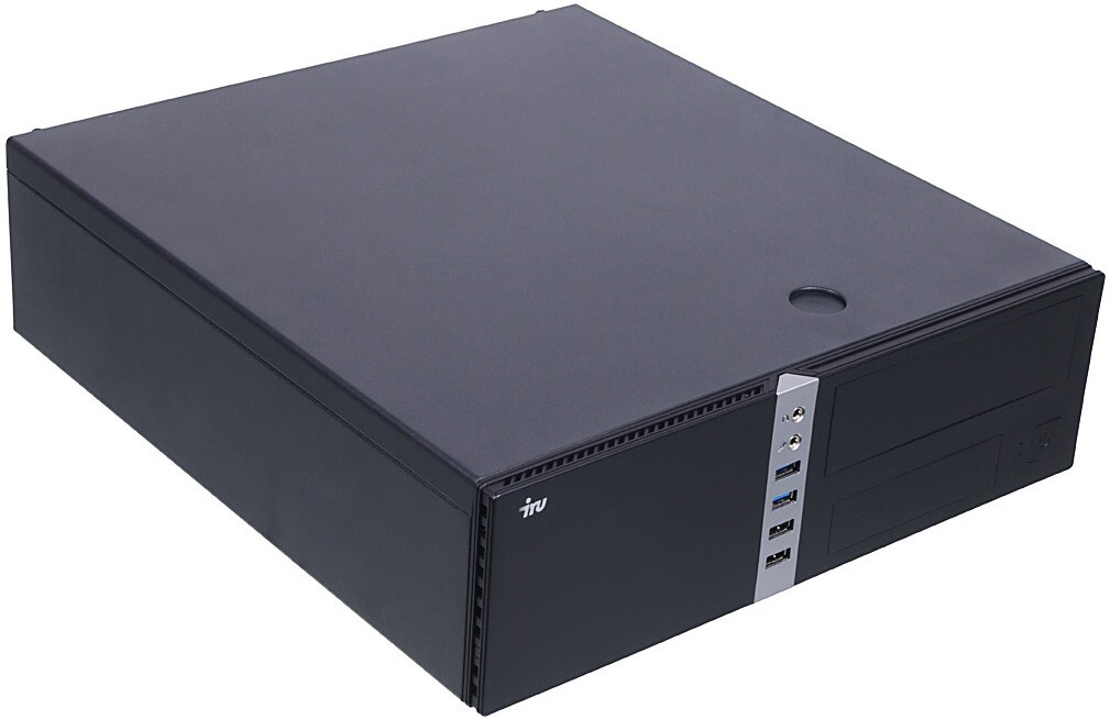 ПК IRU Office 310H6SF SFF i5 12400 (25) 16Gb SSD256Gb UHDG 730 Free DOS GbitEth 300W черный (1991588)