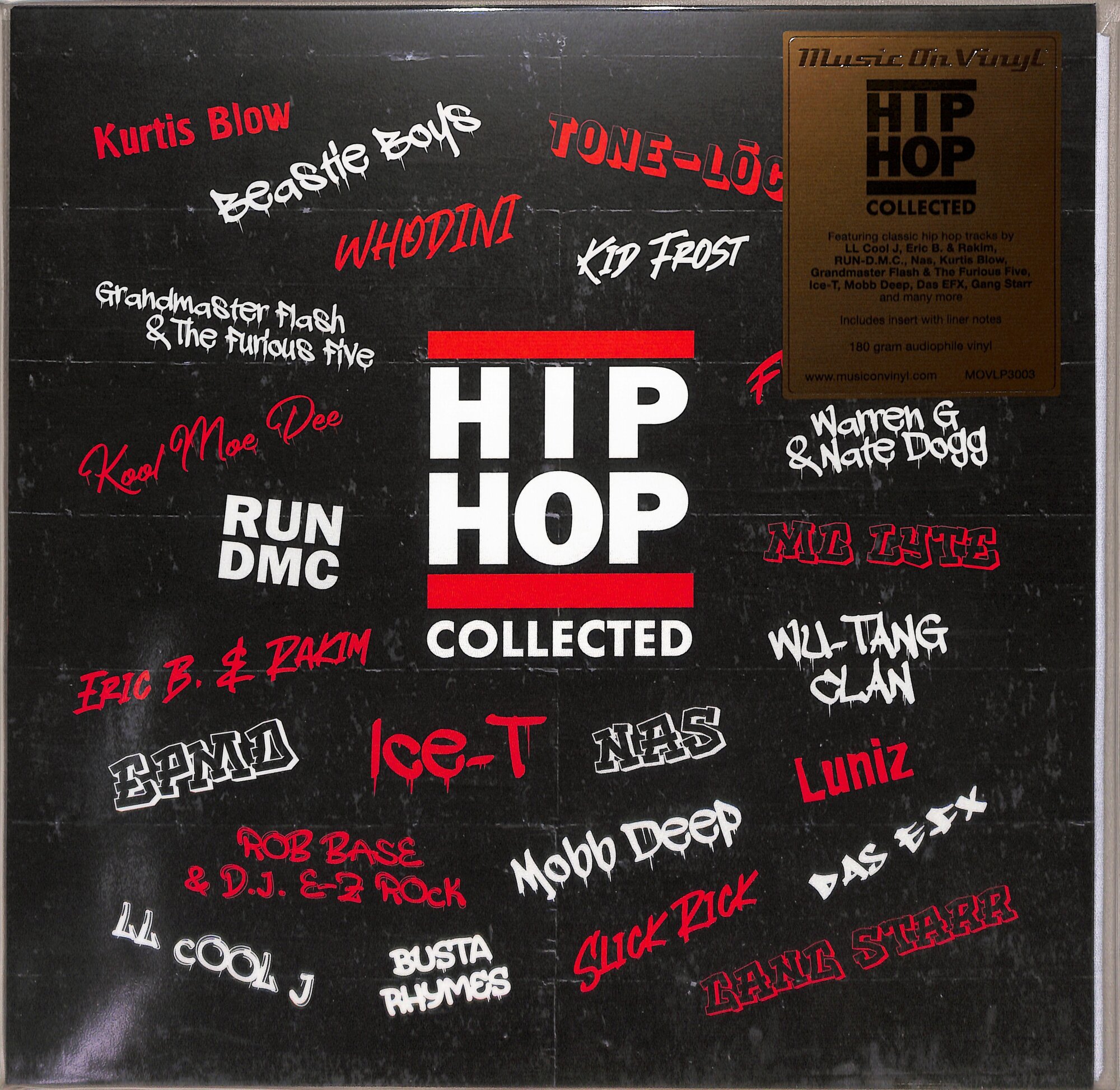 VARIOUS ARTISTS - Hip Hop Collected (Black Vinyl 2LP)