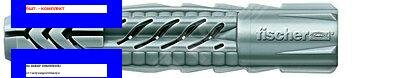 фото 6шт. - Дюбель универсальный UX 8х50 без кромки / Fischer; арт. 77869; оригинал / - цᴇʜᴀ зᴀ 6шт