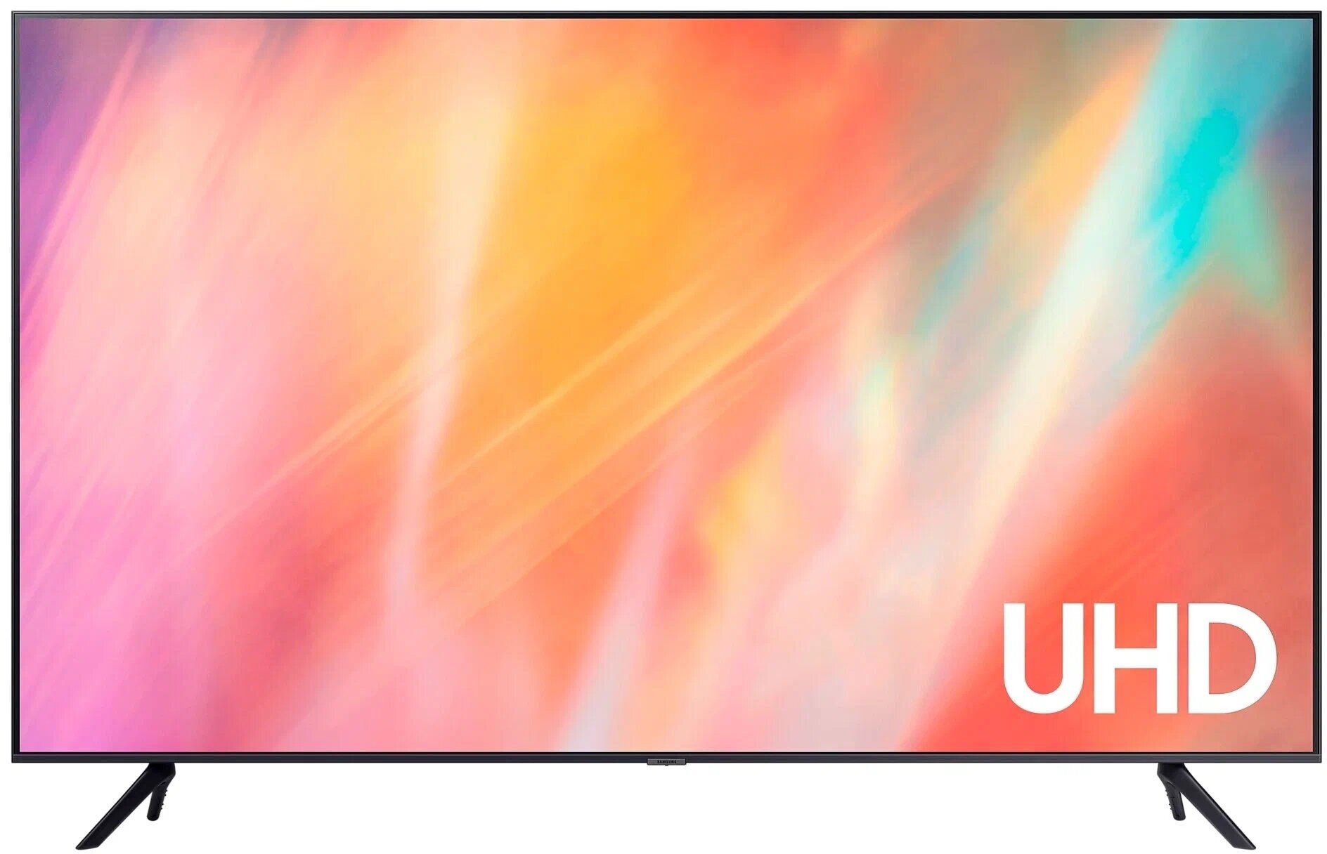 85" Телевизор Samsung UE85AU7100U 2021 LED, HDR, QLED, черный