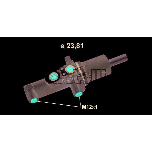 METELLI 05-1145 цилиндр тормозной главный