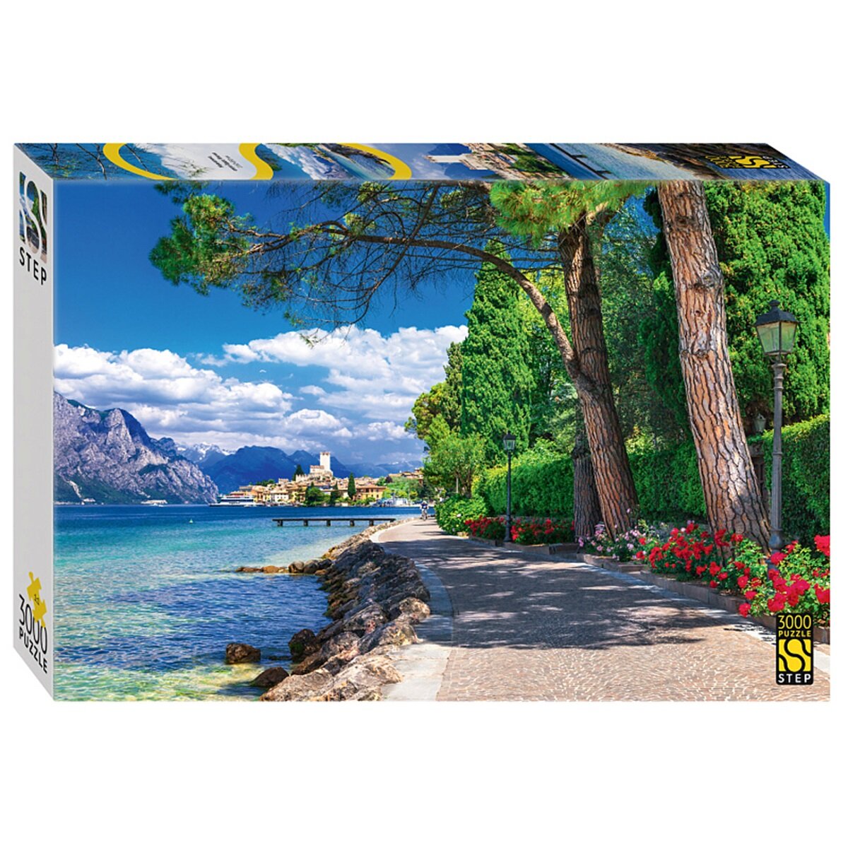 Пазл Step Puzzle Мальчезине, озеро Гарда, Италия, 3000 дет. 85027