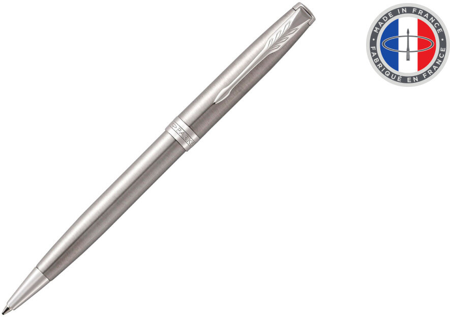 Ручка шариков. Parker Sonnet Core K526 (CW1931512) Stainless Steel CT M черн. черн. подар.кор