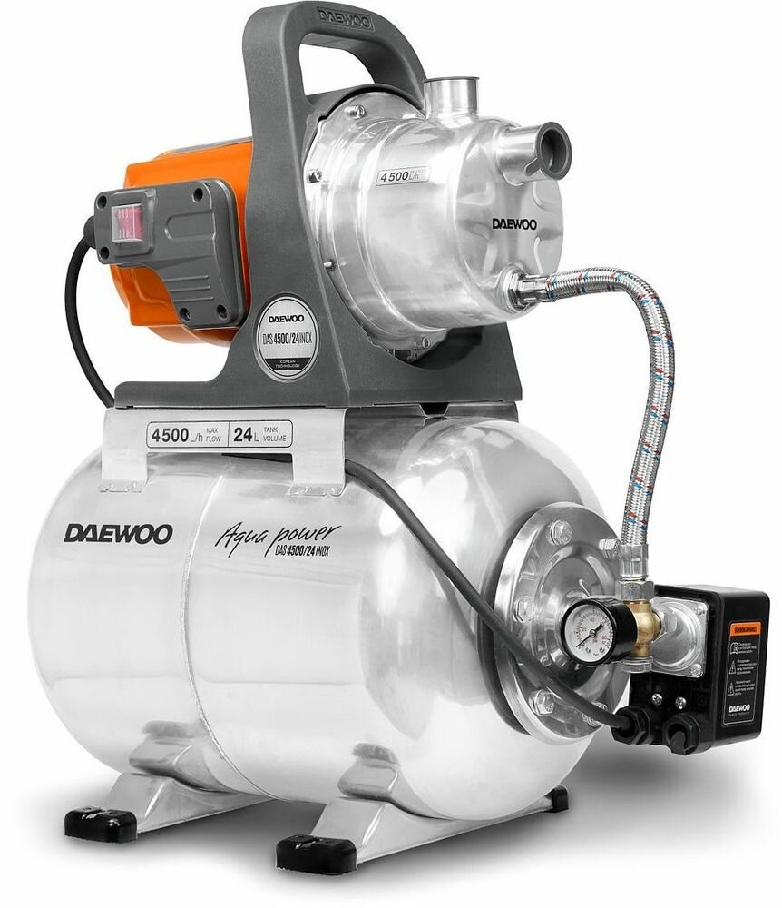 Насосная станция Daewoo Power Products DAS 4500/24 INOX (1300 Вт)