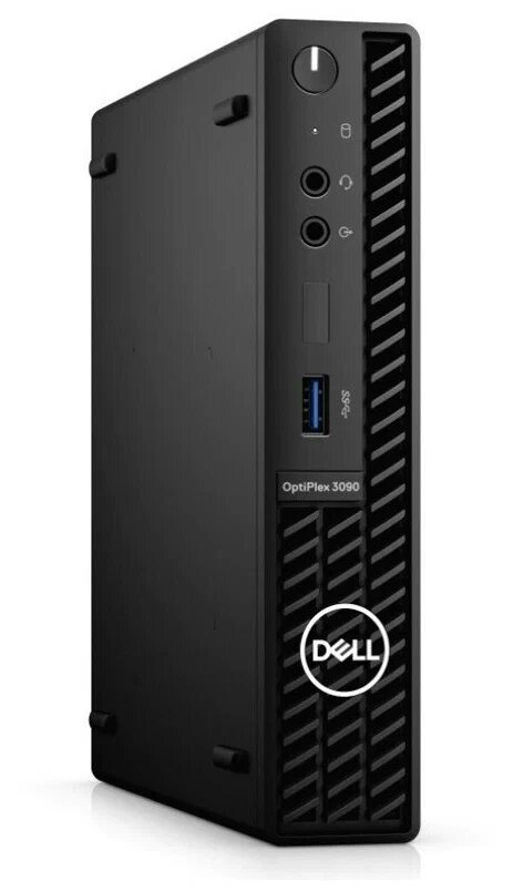 Компьютер Dell Optiplex 3090 Micro Core i5-10500T (2,3GHz) 8GB (1x8GB) DDR 4 256GB SSD Intel UHD 630 Linux TPM, VGA 1 years ProS+NBD (3090-9325)