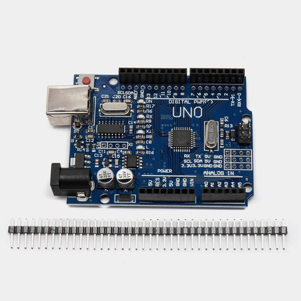 Плата UNO R3 CH340G Arduino-совместимый контроллер (без кабеля)