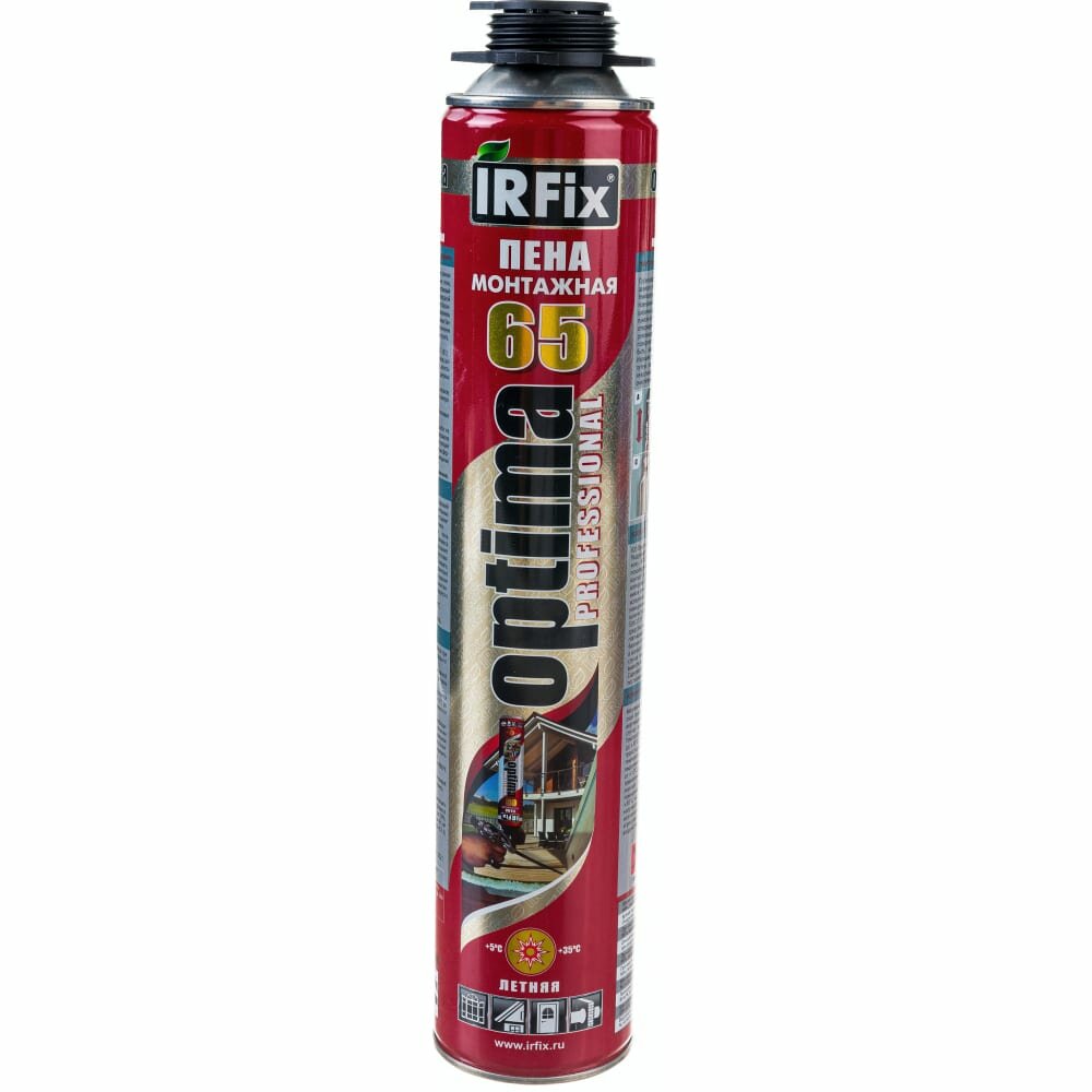 фото Профессиональная монтажная пена IRFIX OPTIMA 65