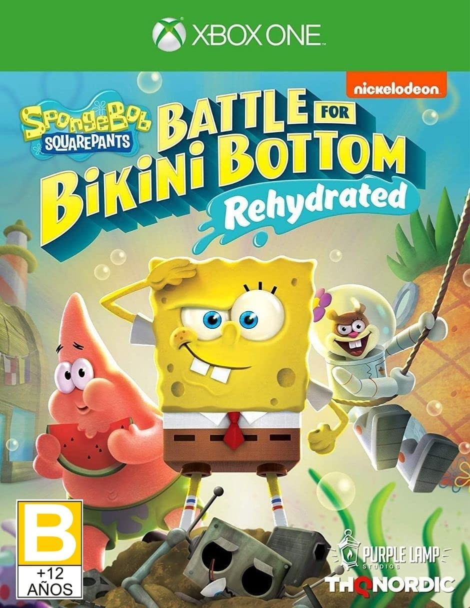 Игра SpongeBob SquarePants: Battle For Bikini Bottom - Rehydrated для Xbox One/Series X|S Русский язык электронный ключ Аргентина