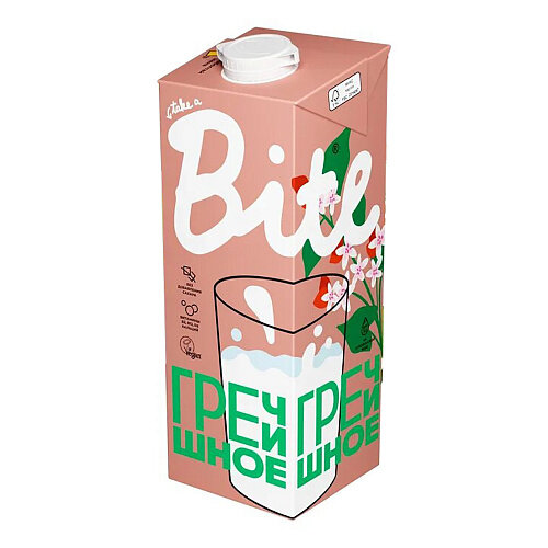 Bite, Напиток "Гречишный", ультрапастеризованный, 1000 мл