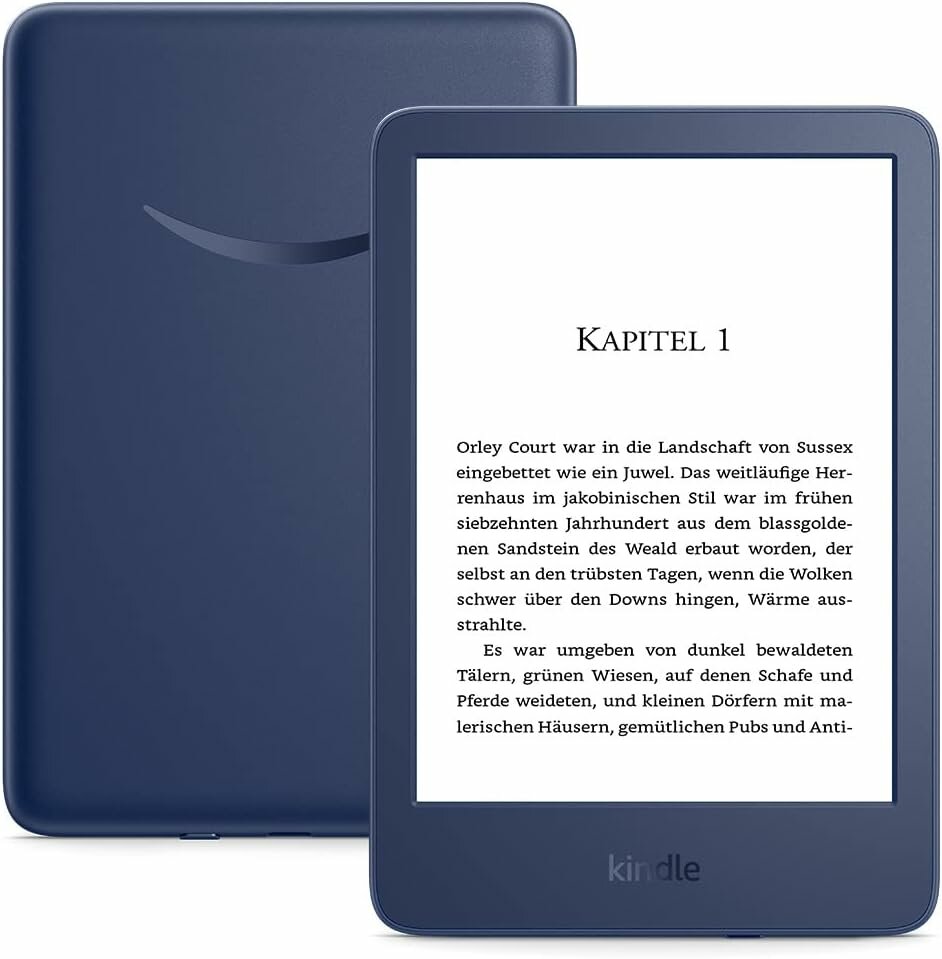 6"   Amazon Kindle 11 2022 16  Ad-Supported, Denim