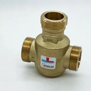 Термостатический смесительный клапан 1 1/4 НР для напольных котлов (60°С) Zeissler