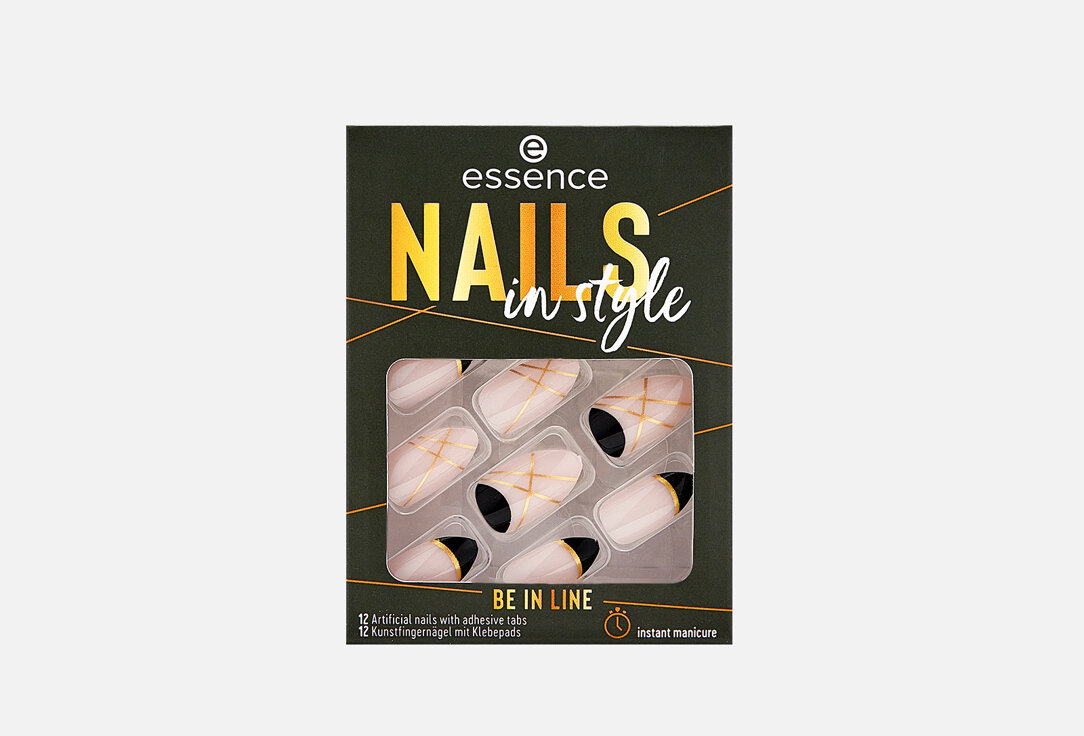 Накладные ногти Essence, nails in style 12 12шт