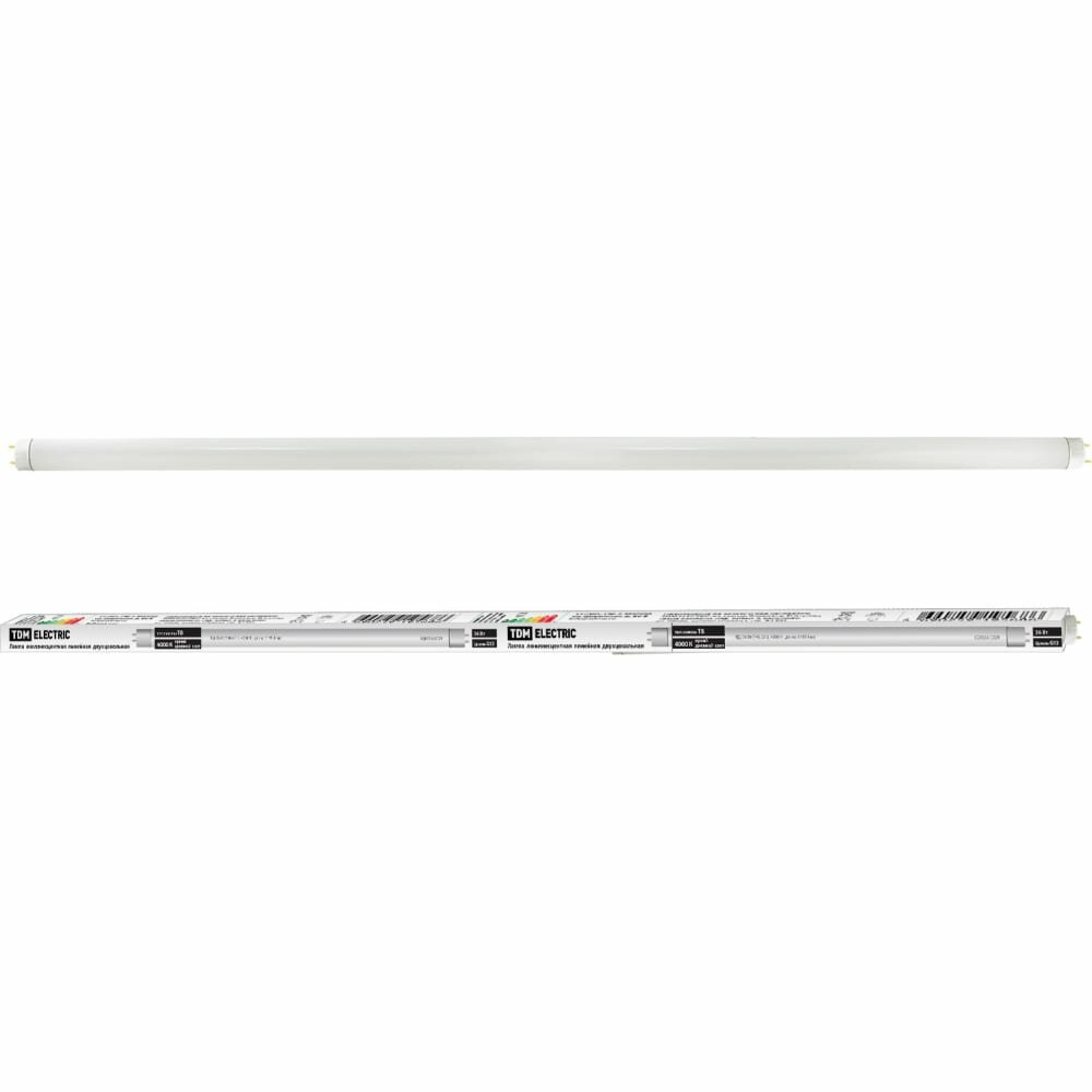 фото Линейная люминесцентная лампа TDM ЛД-36Вт/640, T8/G13, 4000К