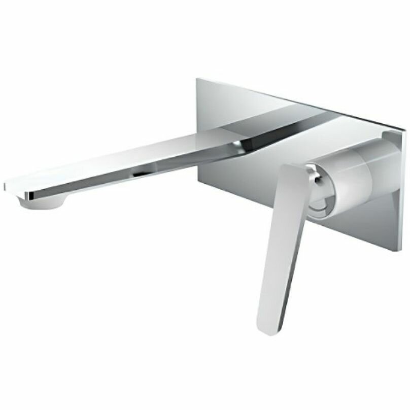 Смеситель для раковины Frap F1058-22 белый,хром