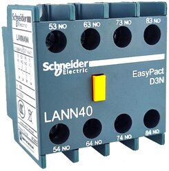 Блок контактный дополнительный LANN40N Schneider Electric 10A 690V 2NO+2NO
