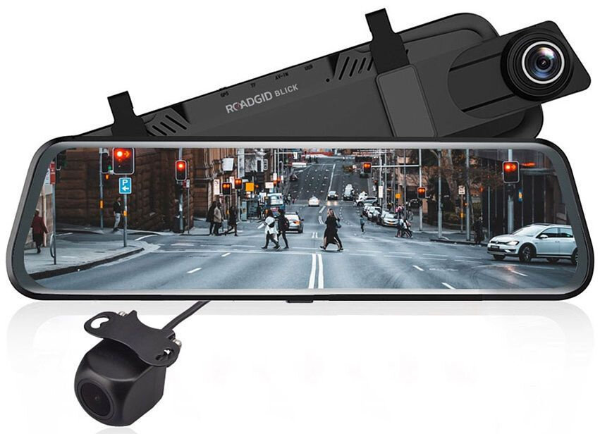 Видеорегистратор Roadgid Blick Wi-Fi черный 2Mpix 1080x1920 1080p 170гр. GPS MSTAR 8339