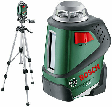 Лазерный нивелир Bosch PLL 360 + TT150 + MM2 Set 0603663006