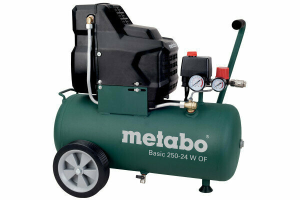 Компрессор безмасляный Metabo Basic 250-24 W OF 24 л 1.5 кВт