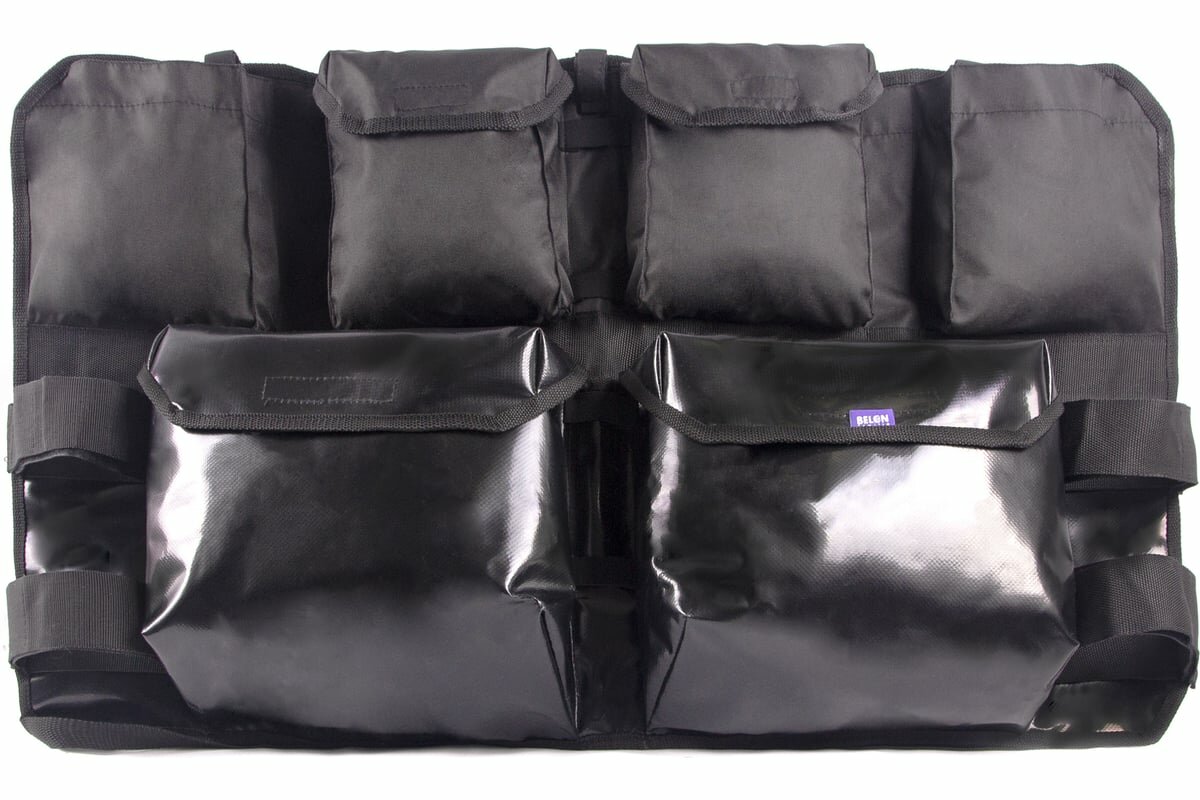 фото Belon familia Органайзер в багажник цвет черный ОВБ-001-ЧЕРНЫЙ
