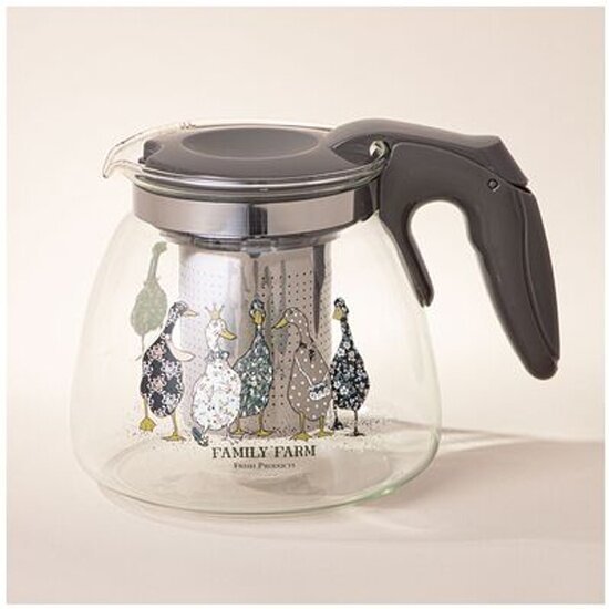 фото Чайник заварочный Agness с фильтром "family farm" 900 мл.