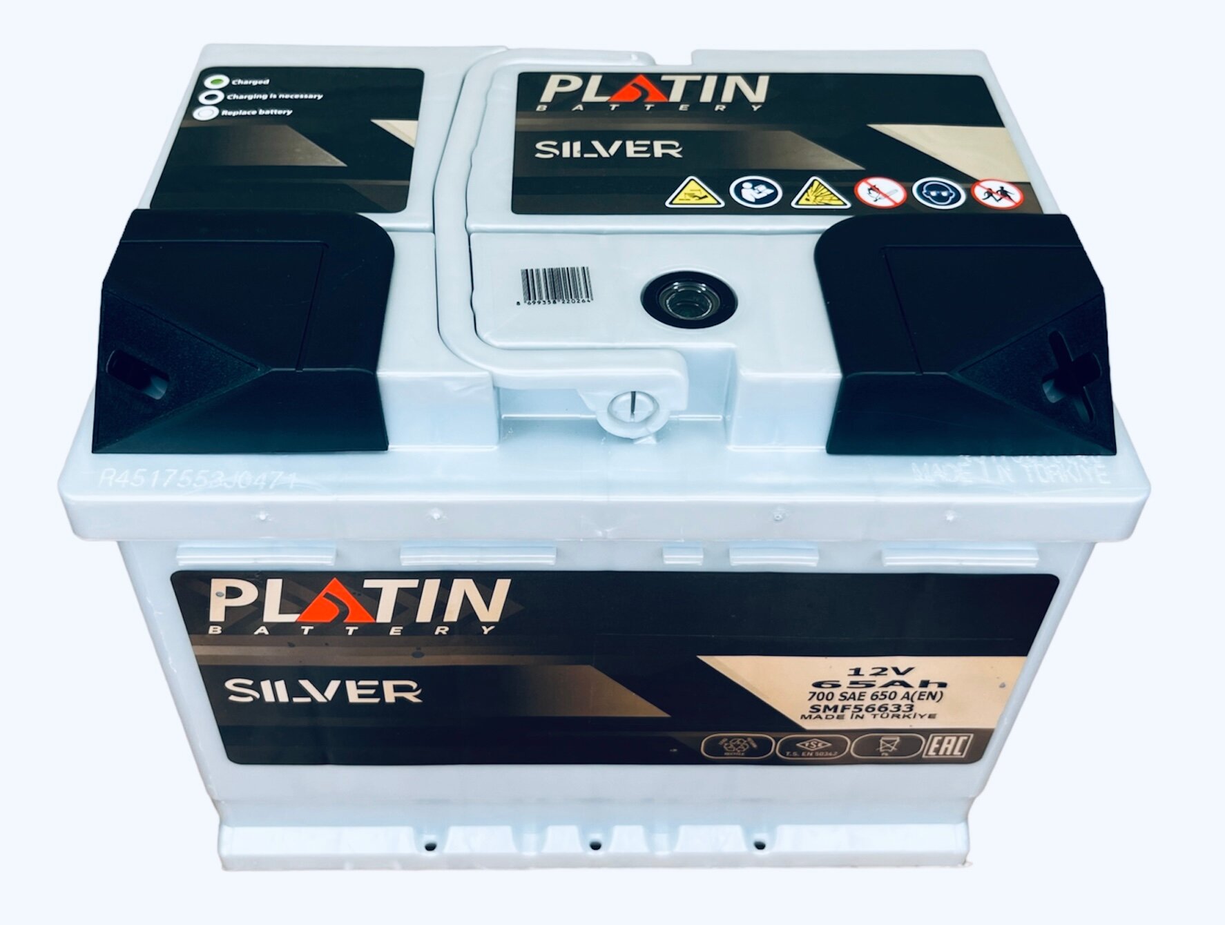 Аккумулятор автомобильный Platin Silver 65 Ач 650 A о. п. SMF L2 242х175х190