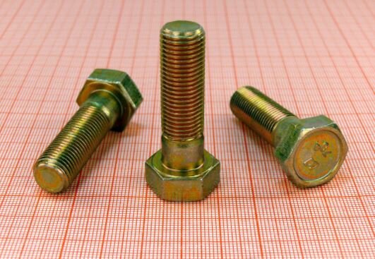 фото Болт М12х 40х1.25 карданного вала КамАЗ 10.9 (БелЗАН)