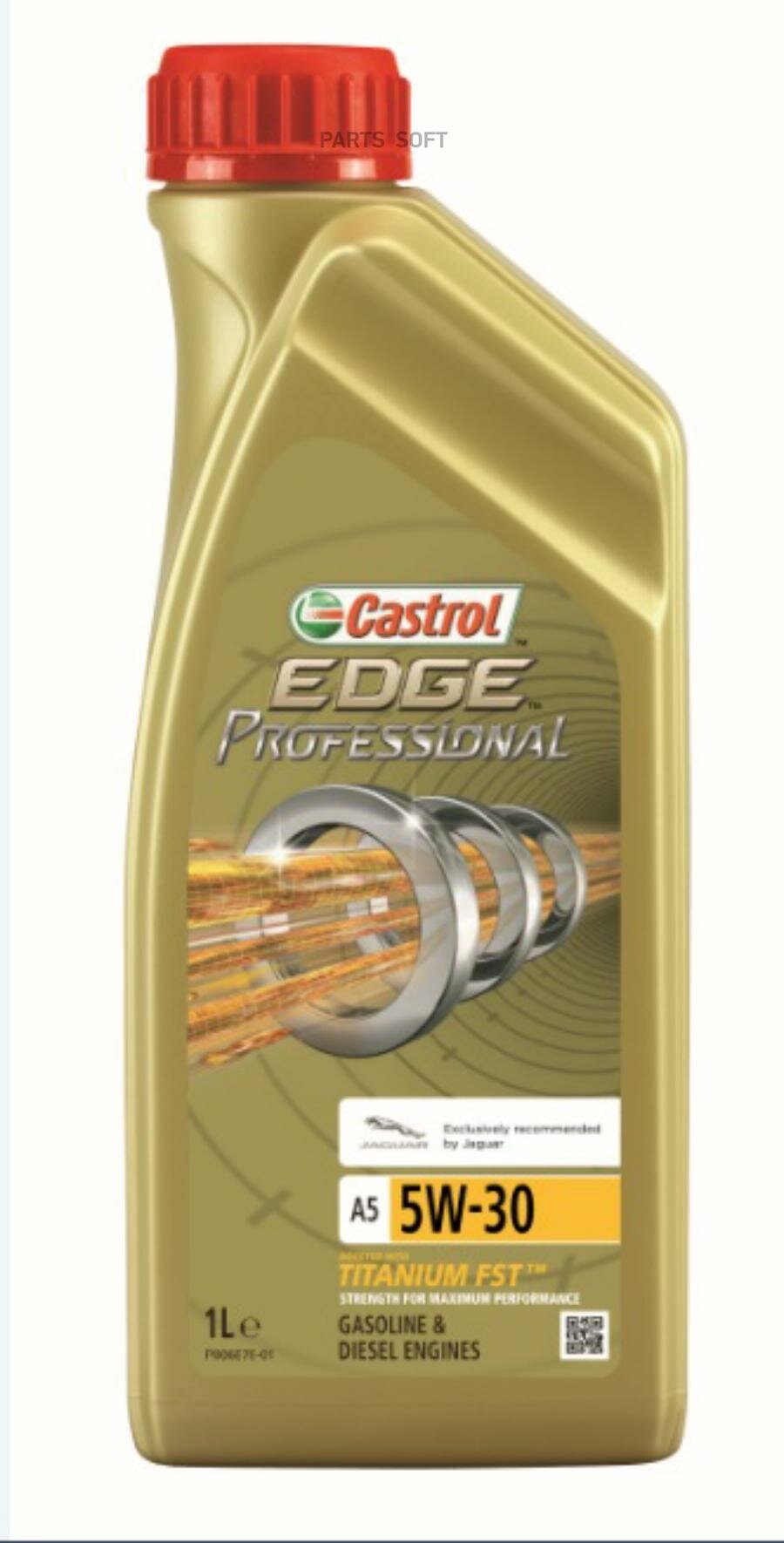 CASTROL 15375E Масо моторное 5W-30 CASTROL 1 EDGE Professional A5 Jaguar TITANIUM FST