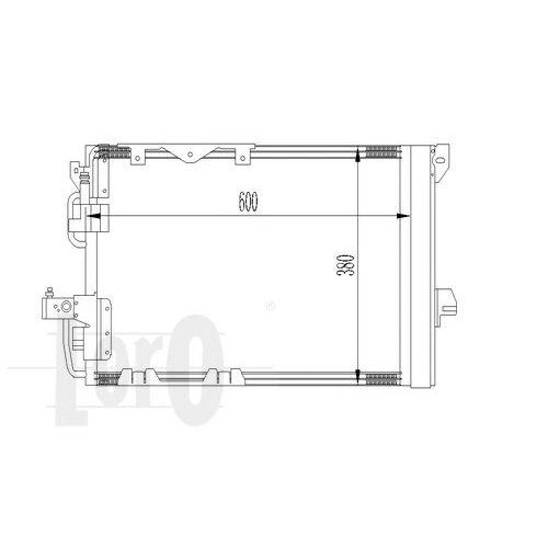 Конденсатор, кондиционер, LORO 037-016-0016 (1 шт.)