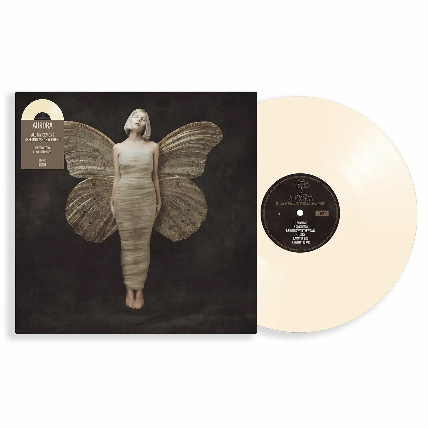 Aurora - All My Demons Greeting Me As A Friend (limited cream vinyl) новая лимитированная цветная пластинка