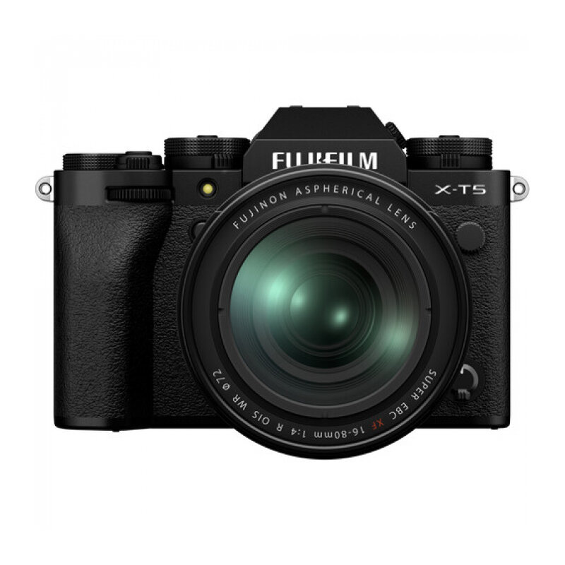 Fujifilm X-T5 Kit XF 16-80mm F4 R OIS WR Black