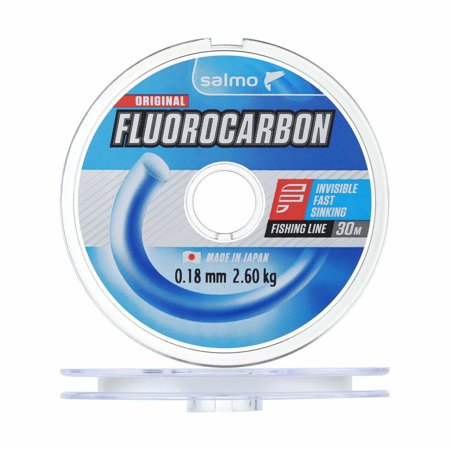 Флюорокарбон Salmo Fluorocarbon 018мм 30м (clear)