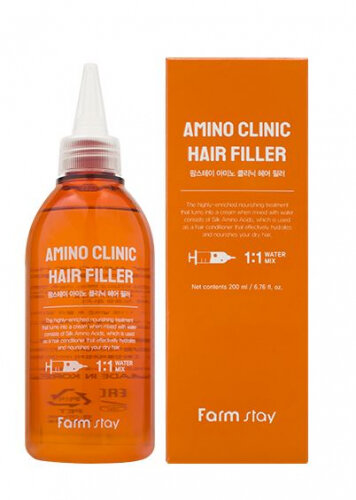 Филлер для волос Farmstay с аминокислотами шёлка, 200 мл