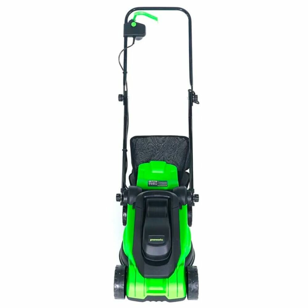 Электрическая газонокосилка Greenworks 1200 Вт, 32 см 2517807 - фотография № 5